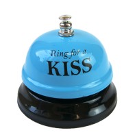 Дзвінок настільний KISS (блакитний) Дзвінок настільний KISS (блакитний)