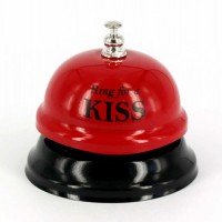 Дзвінок настільний KISS (червоний) Дзвінок настільний KISS (червоний)