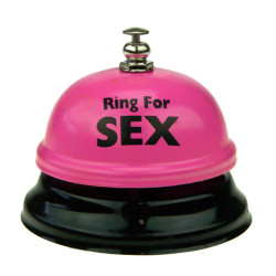 Звонок настольный SEX (розовый)