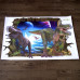 Интерьерная наклейка 3D Мир Динозавров AY9265 90х60см