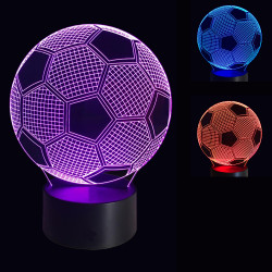 3D Світильник Футбол 15952-3-10