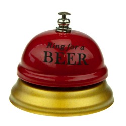 Звонок настольный BEER (красный) Звонок настольный BEER (красный)