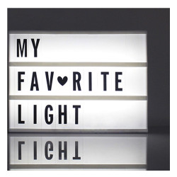 Светящийся ЛАЙТБОКС 80 БУКВ LIGHTBOX А4