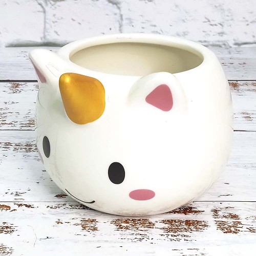 Чашка Единорог круглая (белая) №2