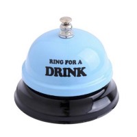 Дзвінок настільний DRINK (блакитний) Дзвінок настільний DRINK (блакитний)