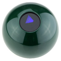 Куля для прийняття рішень великий 11 см зелений (куля провісник )