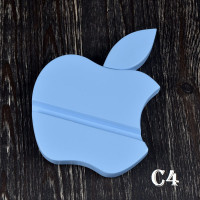 Підставка для телефону яблуко блакитне (TC4)