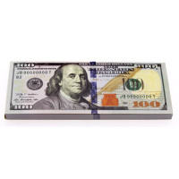 Денежный блокнот пачка 100 долларов ( пачка 100 баксов блокнот )