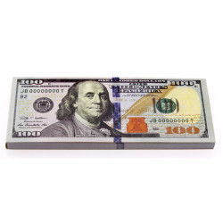 Грошовий блокнот пачка 100 доларів (пачка 100 баксів блокнот )