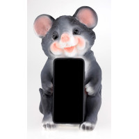 Мишка скарбничка 30 см Підставка