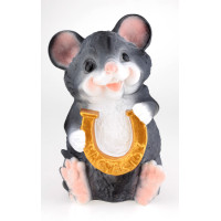Мишка скарбничка 30 см з підковою