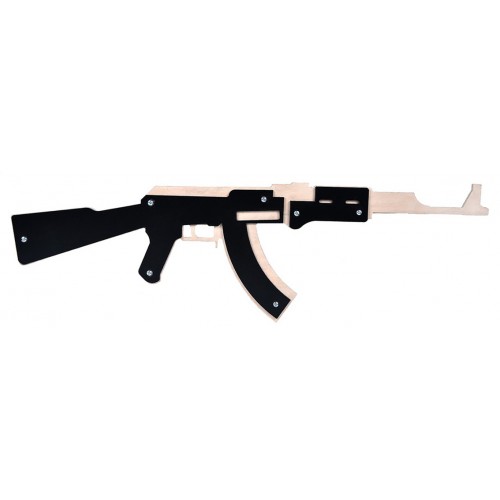 Деревянный автомат АКМ сувенирное оружие (DA12)