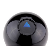 Куля для прийняття рішень середній, 9 см. чорний (куля провісник )