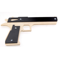 Дерев'яний пістолет Magnum сувенірна зброя (DA14)