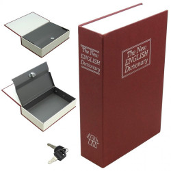 Книга-сейф велика "словник" 24 см. ET бордова (DV-56A)