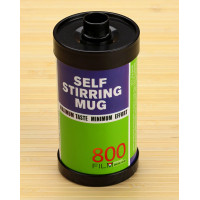 Термокружка з міксером HONO Фотоплівка 800, Зелена, film self stirring mug (TE32)