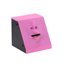 Скарбничка мордочка в стіні Facebank рожева (2805)