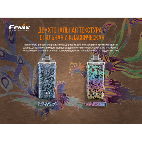 Фонарь ручной Fenix APEX 20 Mix Iridescent