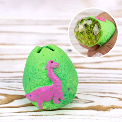 Антистрес Яйце динозавра з орбізом (зелений)