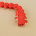 Антистрес іграшка Сороконіжка (червона)