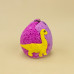 Антистрес Яйце динозавра з орбізом (фіолетовий)