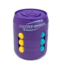 Головоломка антистрес Puzzle Beads банку ABC11-19 (фіолетова)