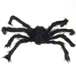 Павук з хутра 45см (чорний)