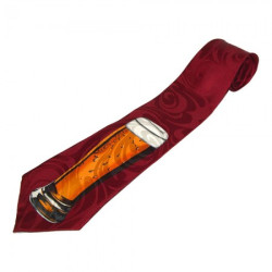 Краватка з приколом Alcohol пивний келих