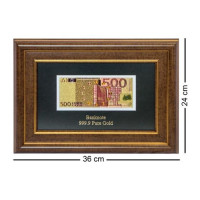 Панно "Банкнота 500 EUR (евро) Евросоюз"