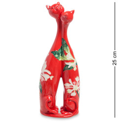 JP-11/43 Фарфоровая ваза "Парочка кошек" (Pavone)