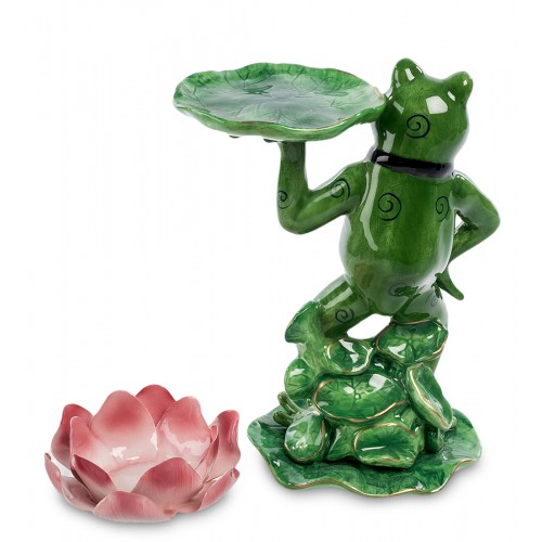 CMS-02/17 Подсвечник "Лягушка" (Pavone)