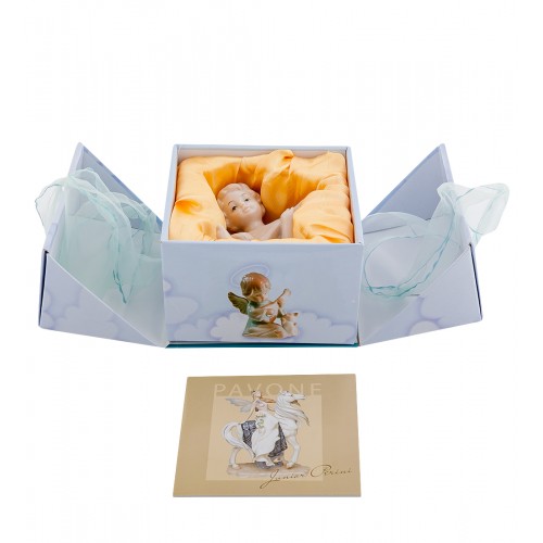 JP-14/ 5 Фигурка "Ангелочек-музыкант" (Pavone)