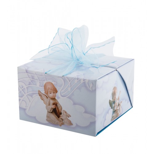 JP-14/ 5 Фигурка "Ангелочек-музыкант" (Pavone)