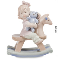 JP-36/18 фігурка "дівчинка на конячці" (Pavone)