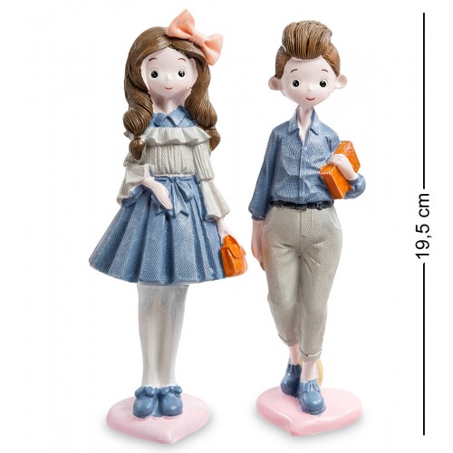 MN-106 Фигурки "Парочка в голубом"