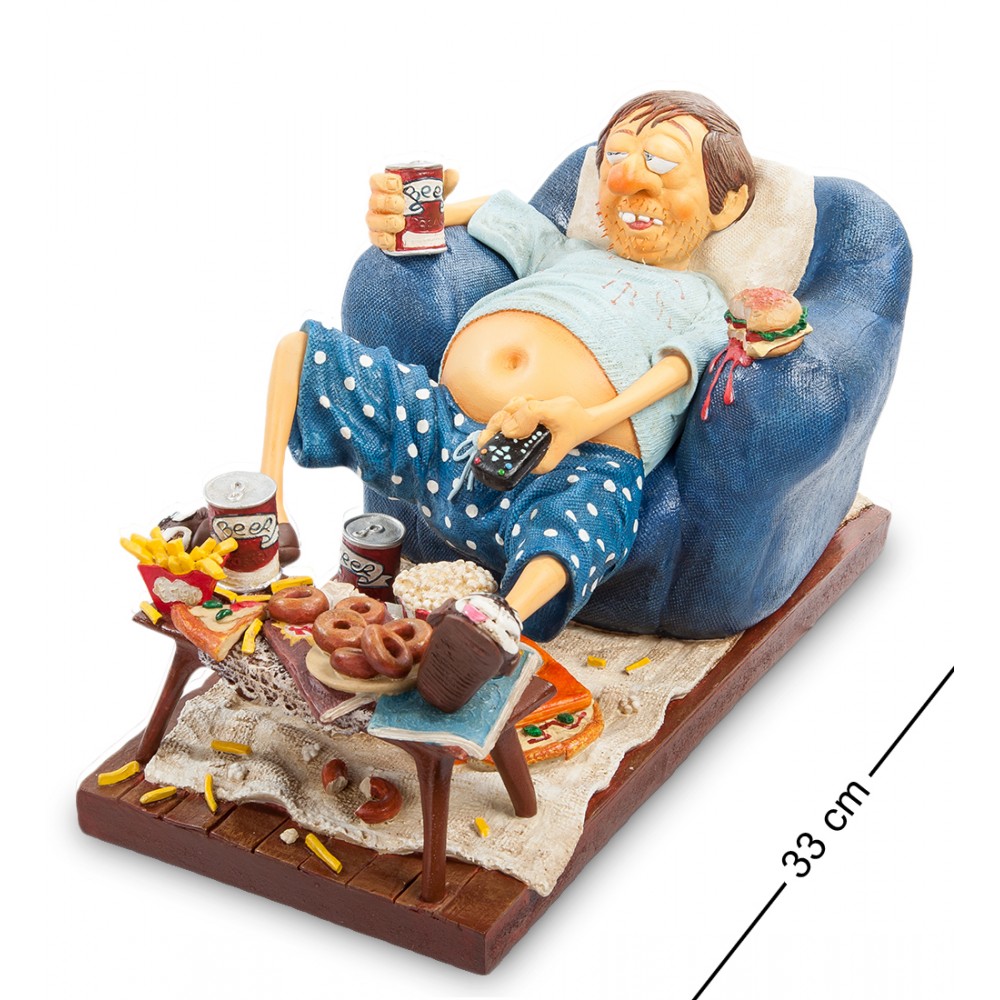 FO-85506 Статуэтка "Лентяй" (Couch Potato. Forchino)