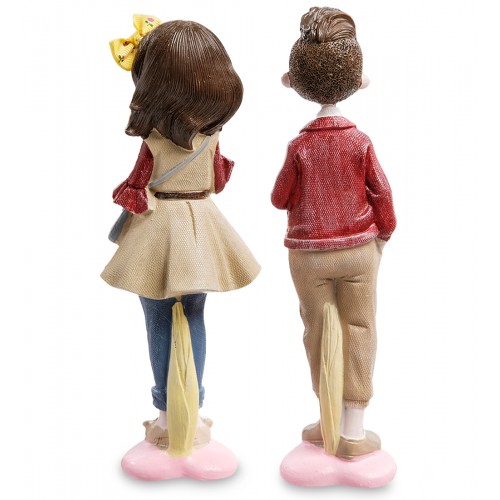 MN-103 Фигурки "Парочка в бардовом"