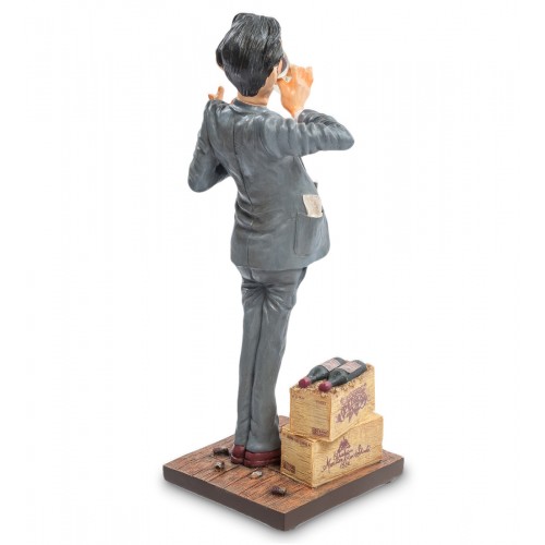 FO-84007 Статуэтка мал. "Сомелье" (The Wine Taster. Forchino)