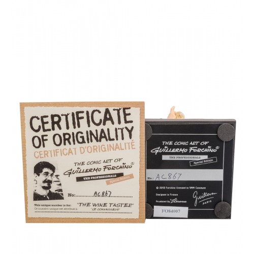 FO-84007 Статуэтка мал. "Сомелье" (The Wine Taster. Forchino)