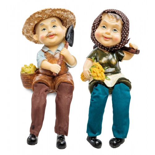 MN-135 Фигурки "Парочка с кукурузой"