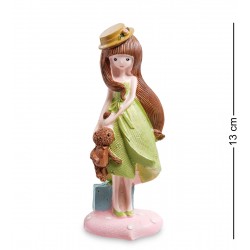 MN-111/3 Фигурка "Девочка с мишкой"