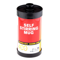 Термокружка с миксером HONO фотопленка 400, красная, film self stirring mug (TE32C)