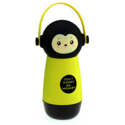 Термос 33 wishes мавпочка в навушниках, жовта (TE38A)