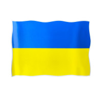 Наклейка Флаг Украины 35см*25см (783394)