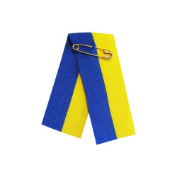 Стрічка Прапор України на шпильці