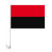 Флаг на боковое стекло авто УПА красно-черный 30см*45см (781040)