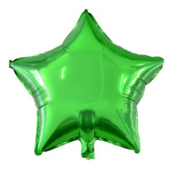 Кулька (45см) Зірка зелена